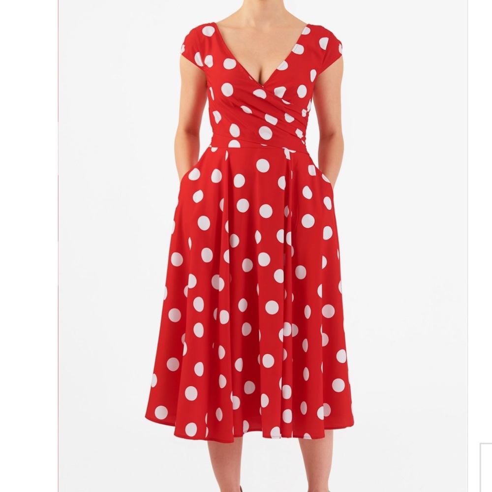 Red Polka Dot Dress